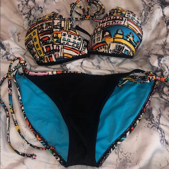 Target Other - Matching “city” bikini set